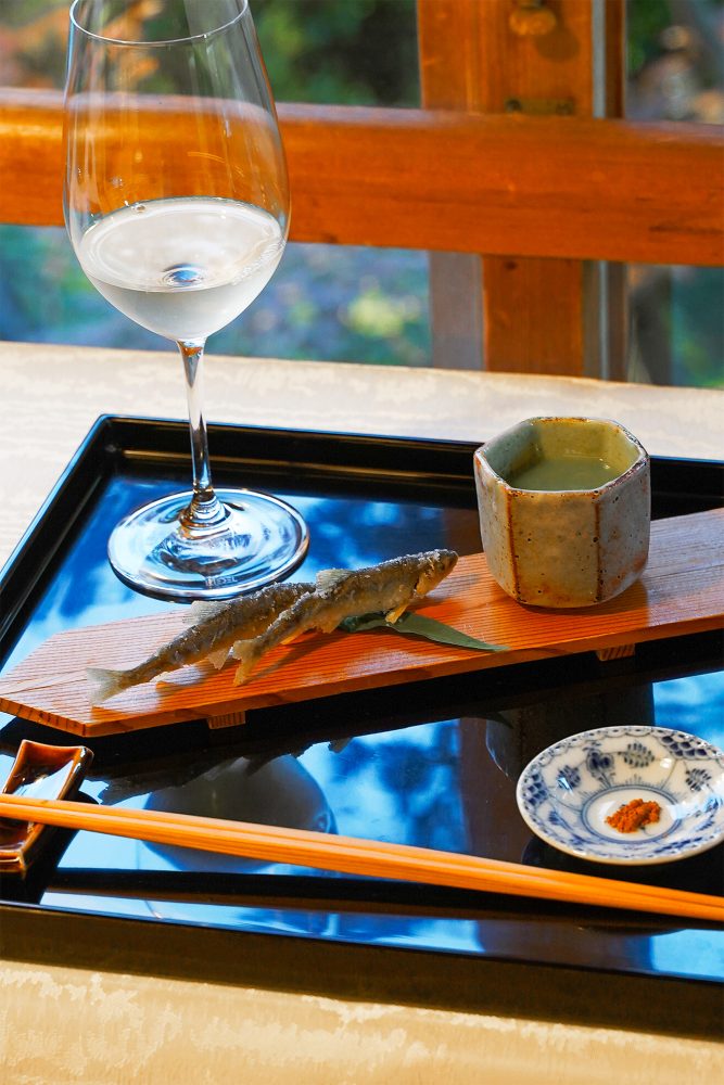 老舗イノベーティブ懐石×日本酒アッサンブラージュ。最先端のペアリングディナーを下鴨茶寮で体験