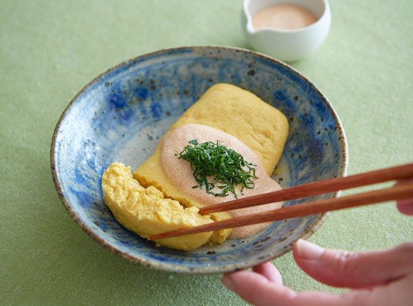 日本酒に合うレシピ 明太だし巻き卵