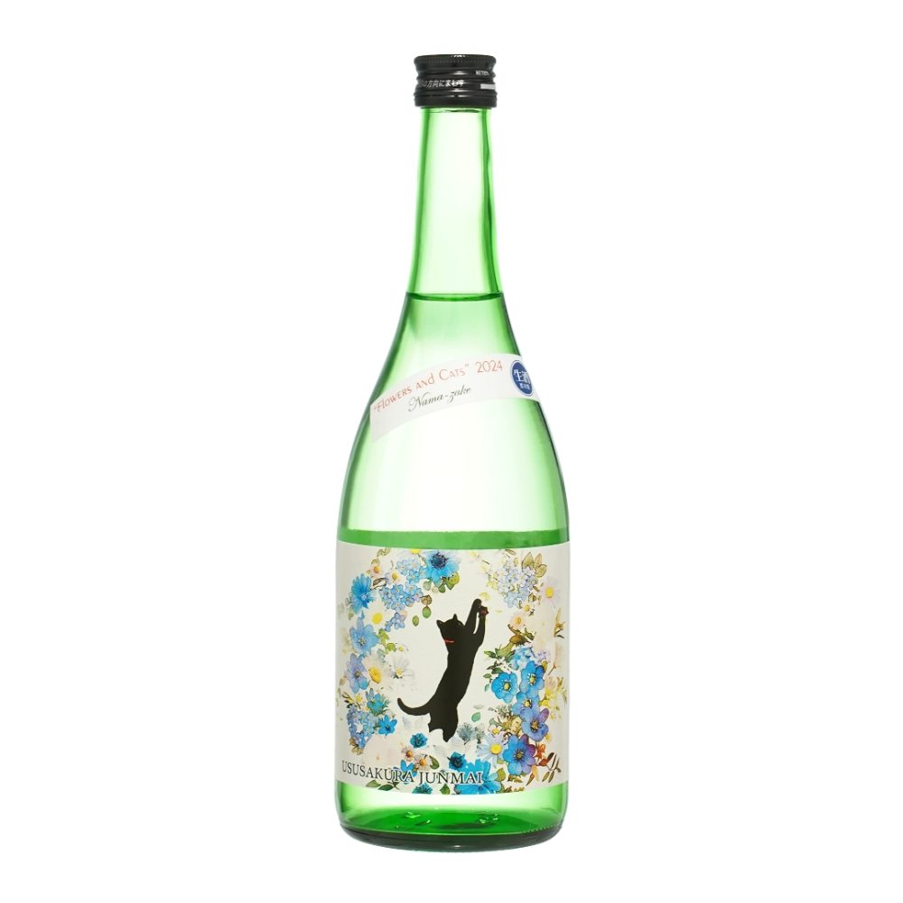 薄桜 純米生酒「花と猫」