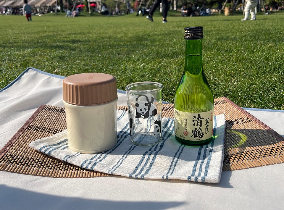 ピクニックで楽しむ日本酒