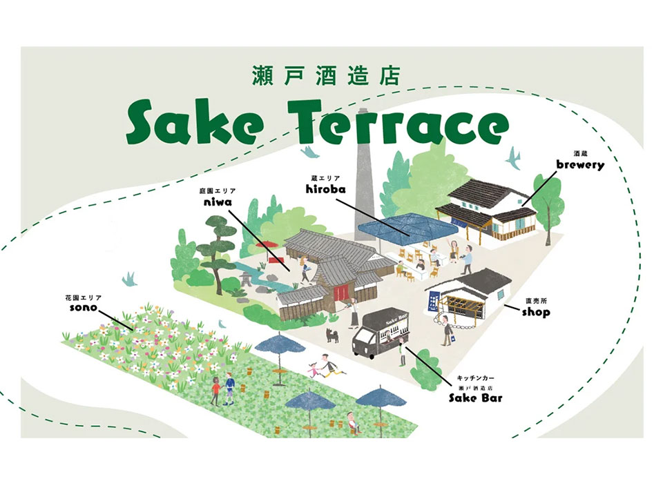 瀬戸酒造店 SakeTerrace　MAP