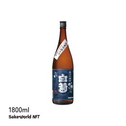 白菊　純米吟醸原酒60（ブルーラベル） 1800ml