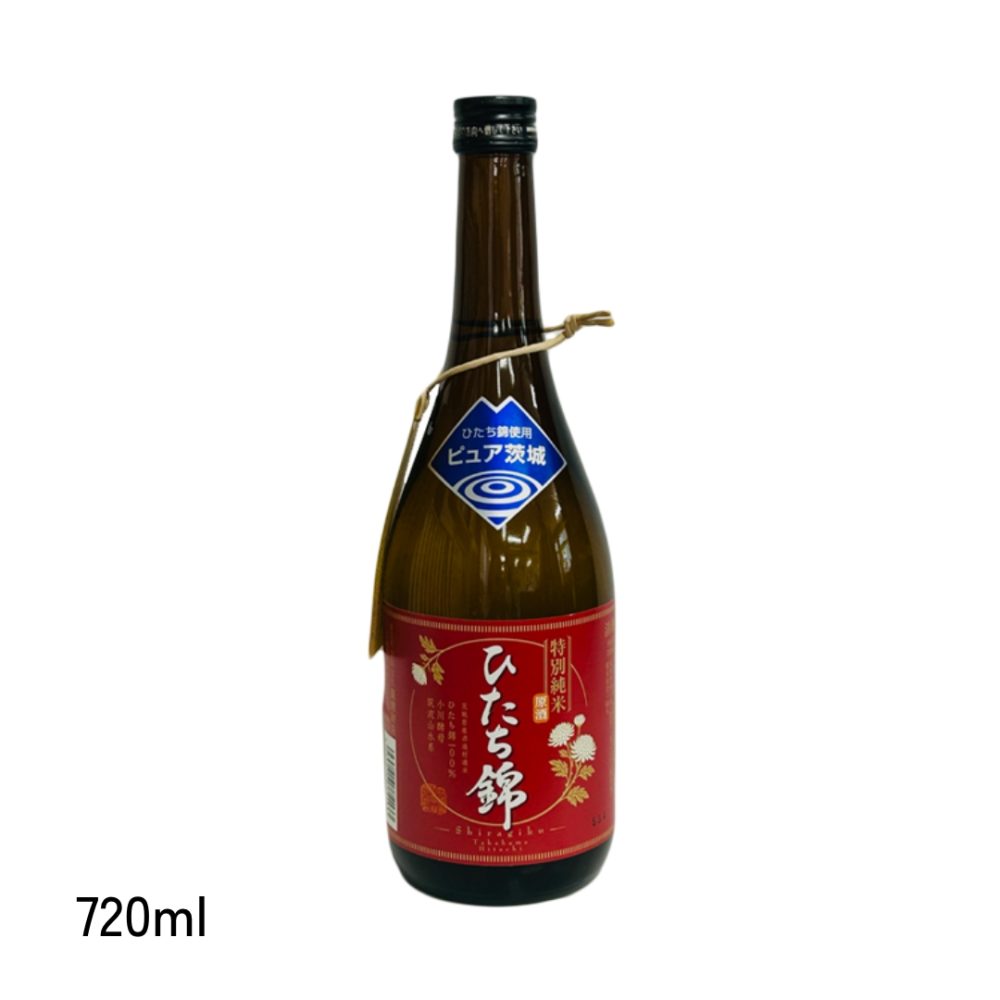 ピュア茨城特別純米原酒（火入れ）720ml