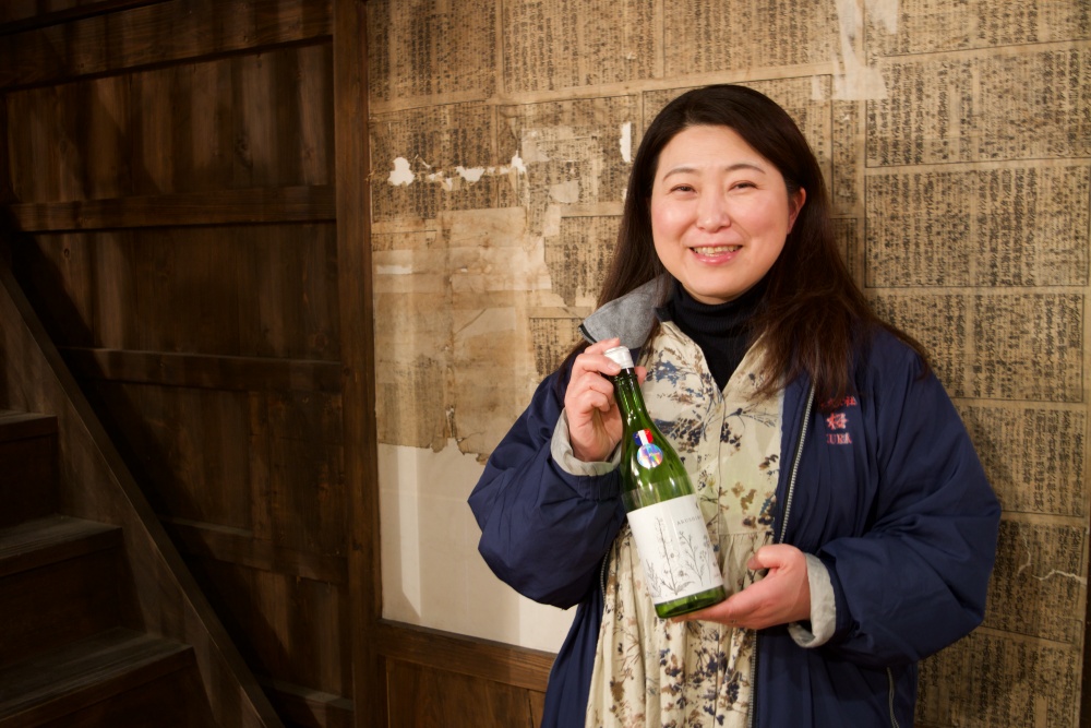 宇都宮酒造の今井亜紀さん